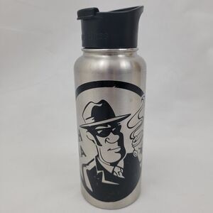 DUTCH BROS Coffee Dutch Mafia 32oz Stainless Steel Metal Water Bottle Tumbler